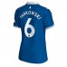 Maillot de foot Everton James Tarkowski #6 Domicile vêtements Femmes 2023-24 Manches Courtes